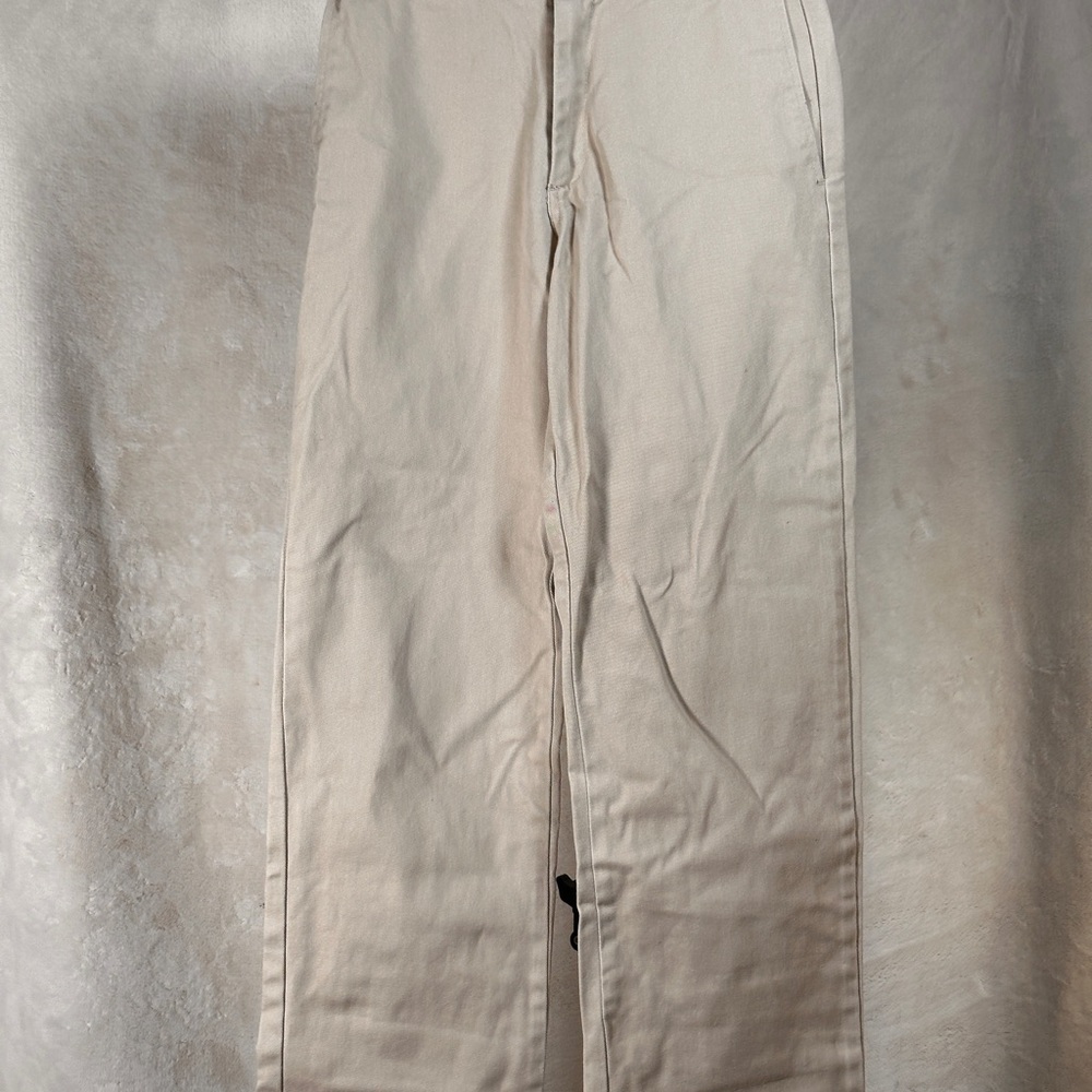 Dickies Cream Wide Leg Pants